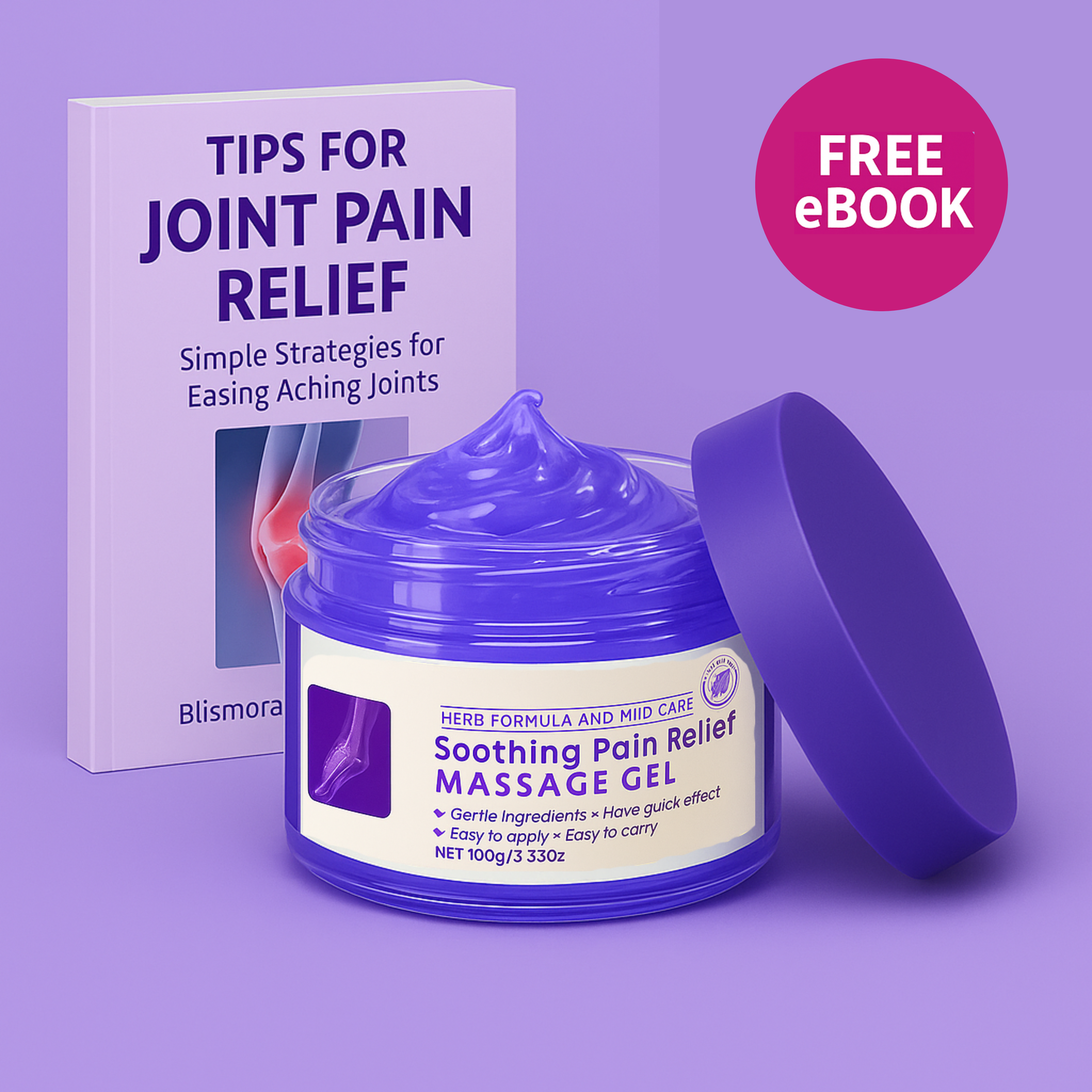 Soothing Herbal Pain Relief Gel