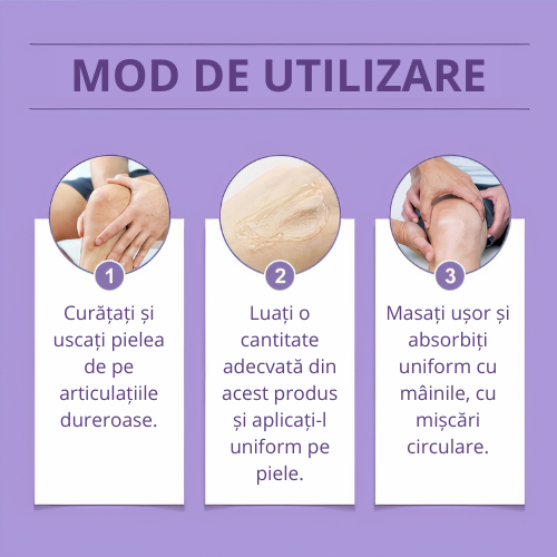 xMonth® Gel de Masaj Premium – Relaxare și Ușurare Rapidă a Durerilor Articulare