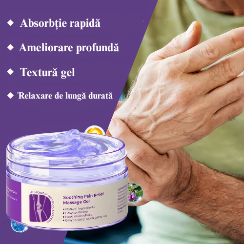 xMonth® Gel de Masaj Premium – Relaxare și Ușurare Rapidă a Durerilor Articulare